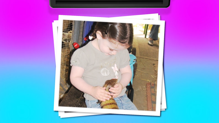 Bat Mitzvah Instant Polaroid - Gradient