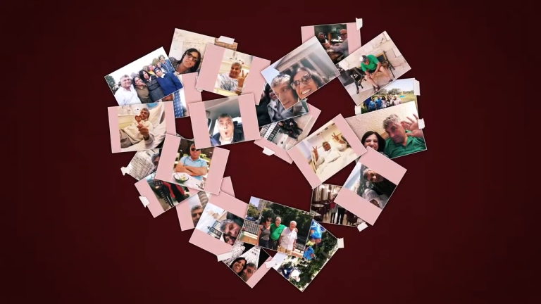 Birthday Photo Heart